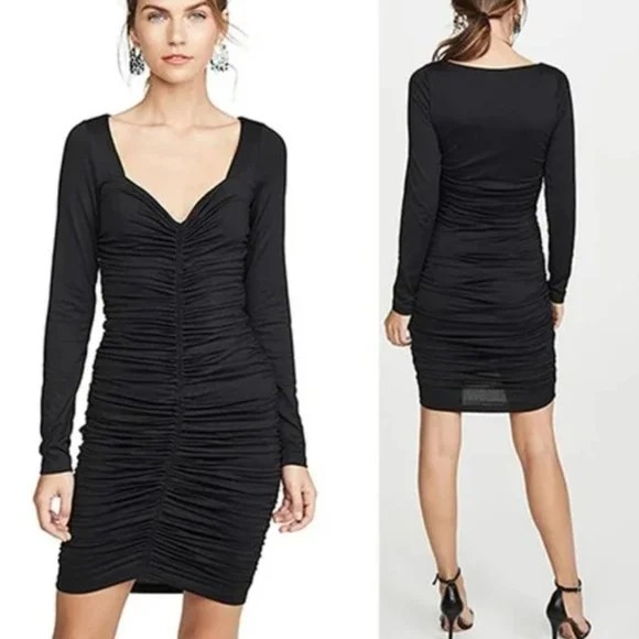 susana monaco navy dress